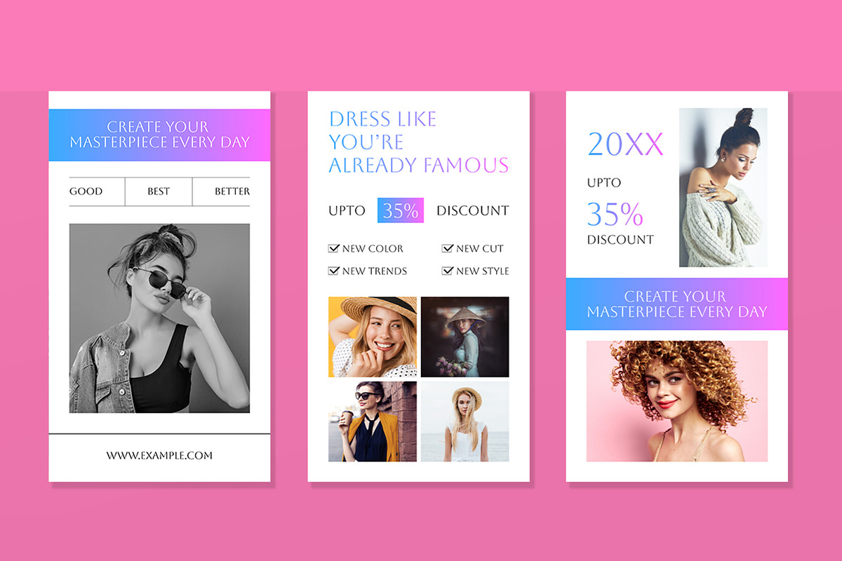 Fashion Sale Social Media Story, a Social Media Template by CreativeShaper (Photo 4 of 4)
