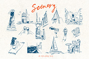 Mediterranean illustration Dolce, an Object Illustration by Yuliya Derbisheva (Thumbnail 9 of 15)