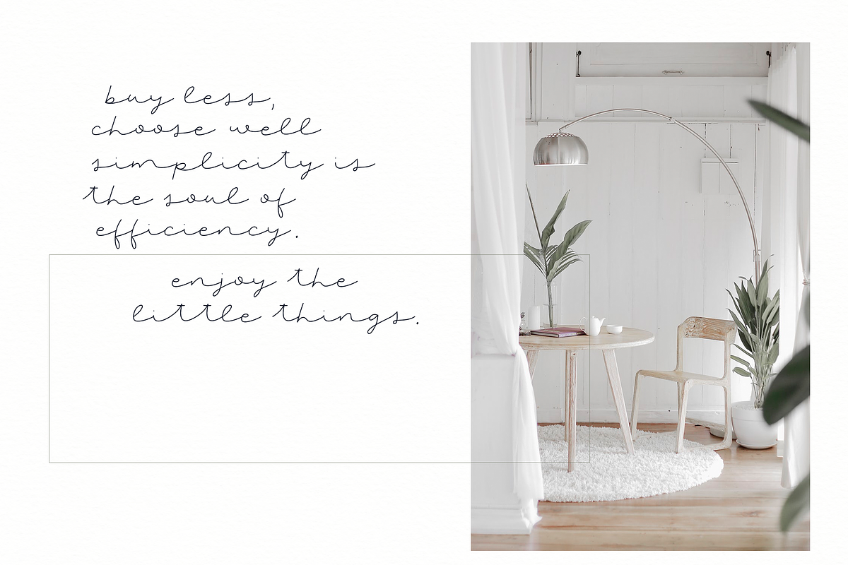 Nora - Handwritten Script Font preview 3
