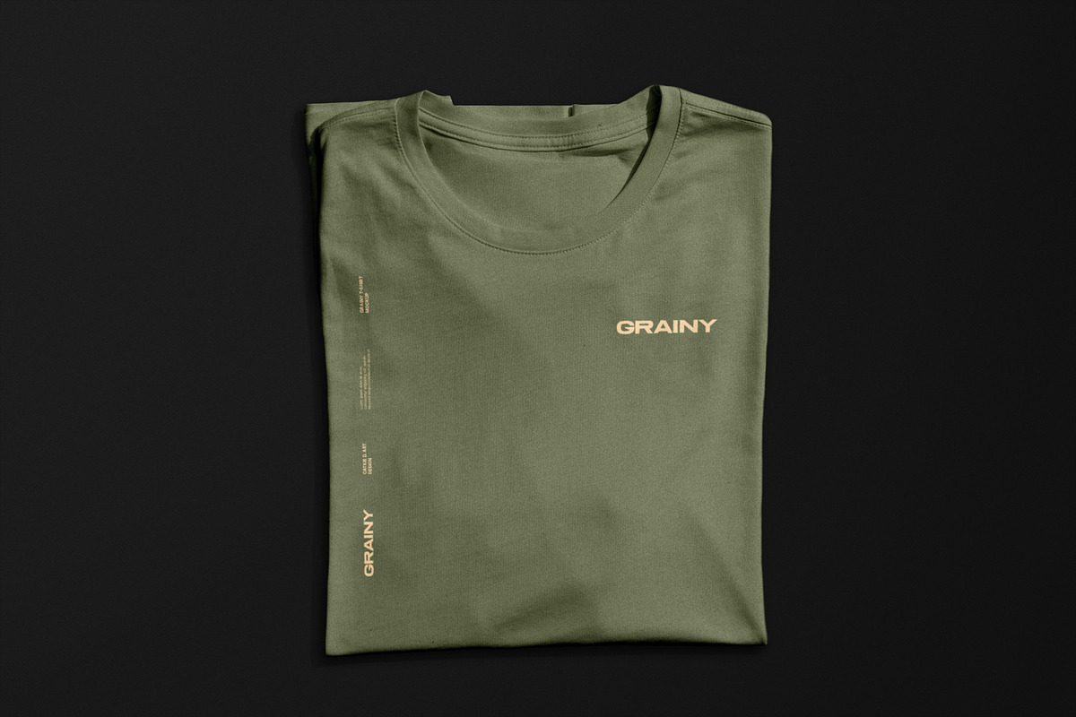 GRAINY T-Shirt Mockup Kit VOL2, a Shirt Mockup by Catkie - Digital Art (Photo 7 of 10)