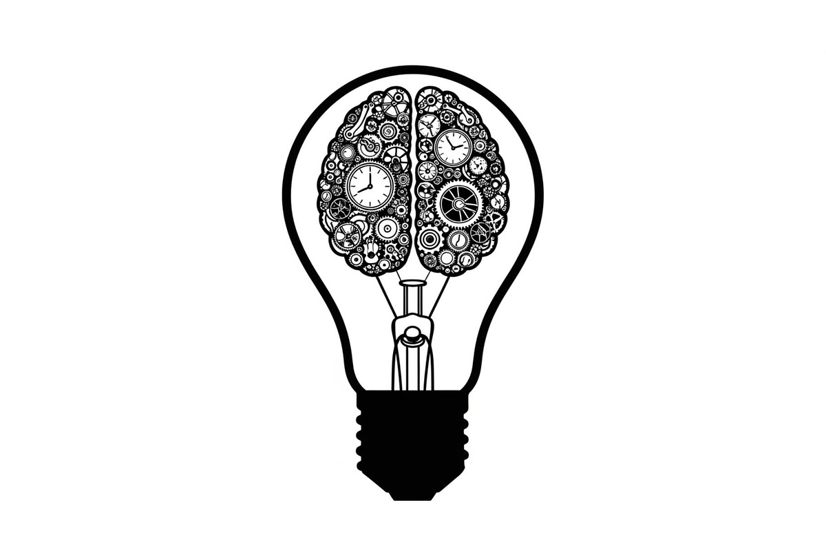Creative Brain Light Bulb Bundle, an Object Illustration by Designs_River (Photo 16 of 29)