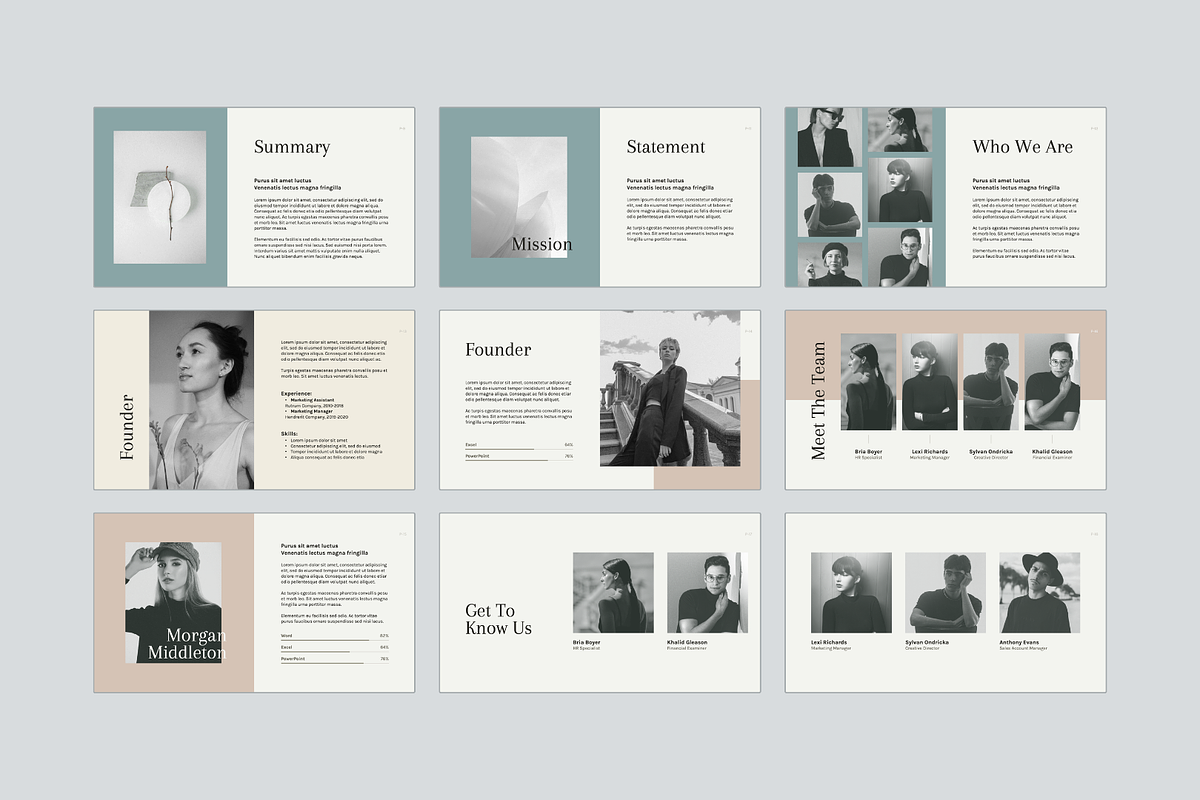 CHICLES | Minimalist Presentation, a Presentation Template by Mildri Studio (Photo 4 of 14)
