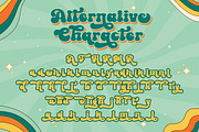Retro Voyage a Groovy Font, a Script Font by Blankids Studio (Thumbnail 10 of 11)