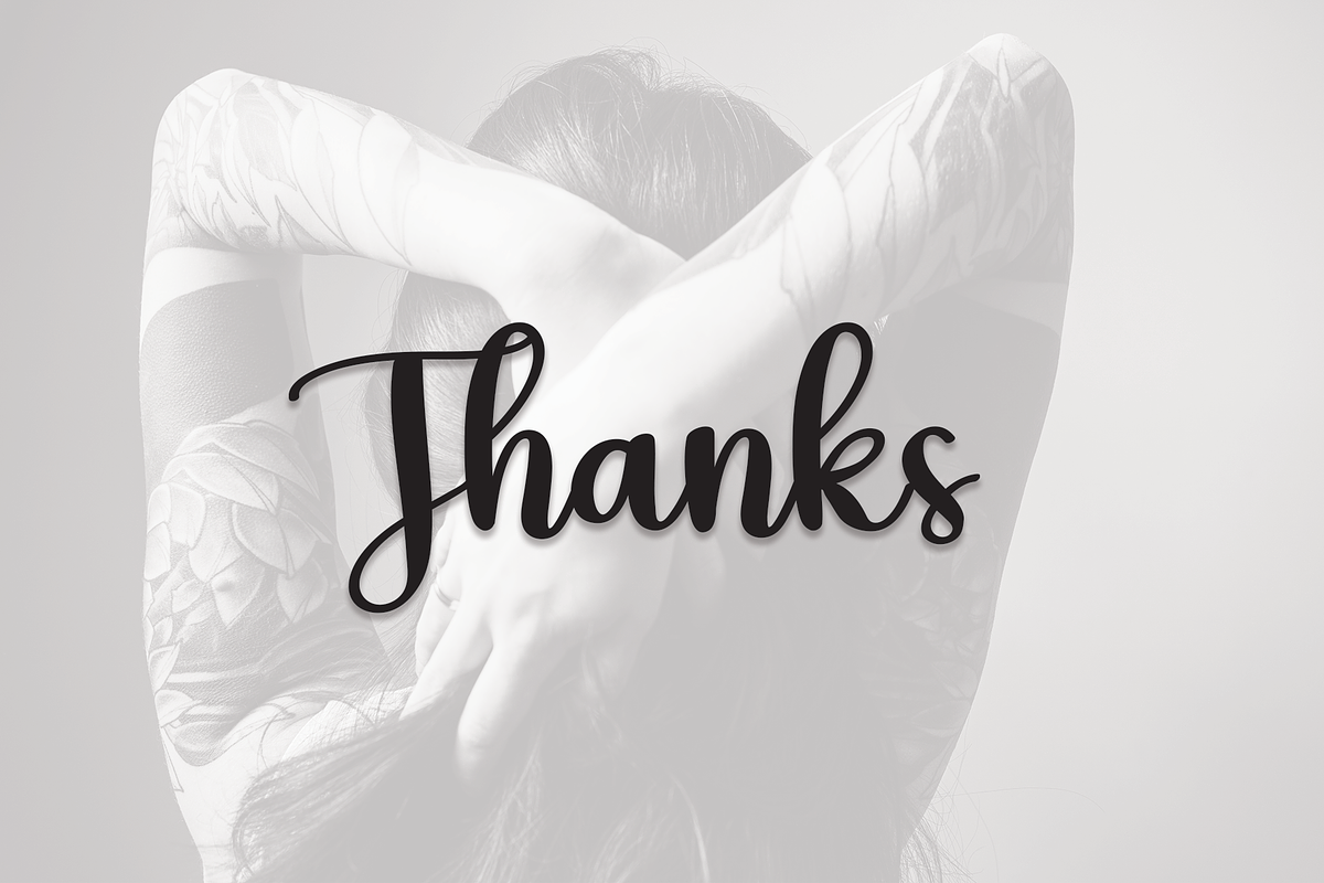Tattoo | Script Font, a Script Font by Scratchones (Photo 2 of 8)