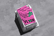 Flyer on Grocery Basket Mockup, an Advertising Mockup by Rielismee (Thumbnail 2 of 5)