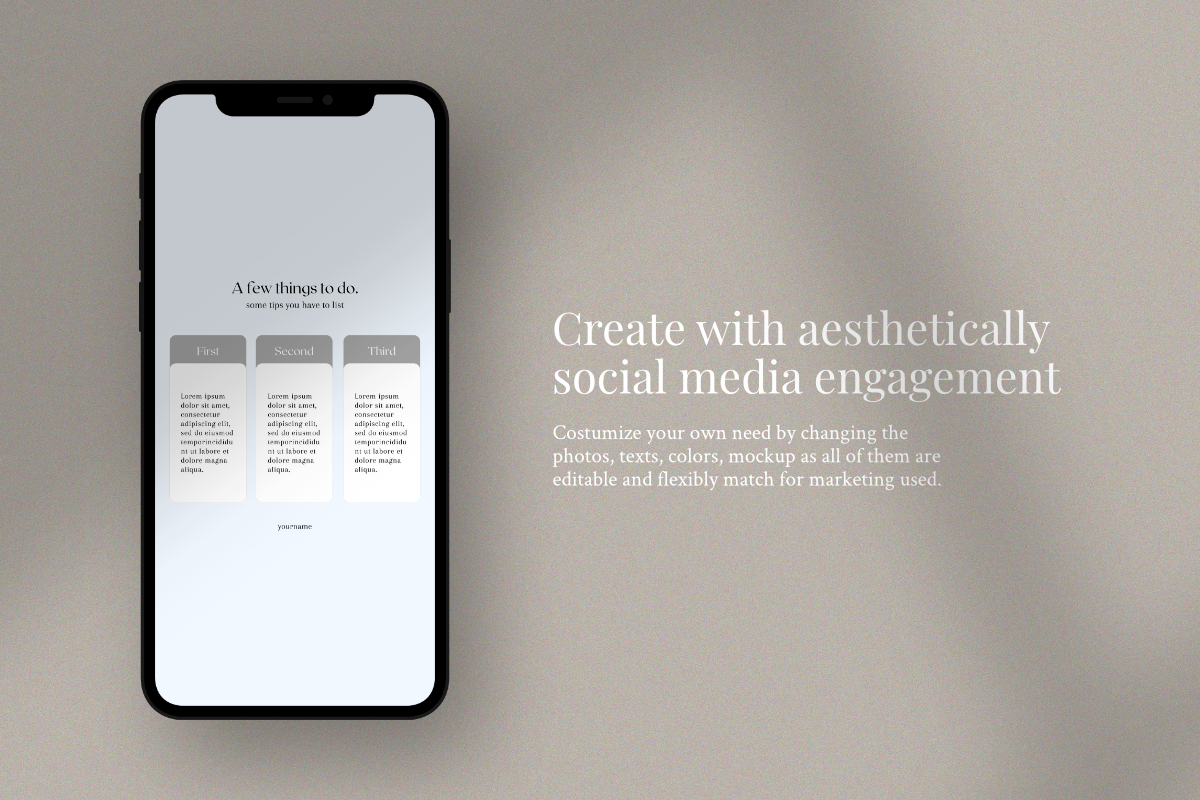 Pathetics - Instagram Canva Template, a Social Media Template by ZAF Studio (Photo 2 of 7)