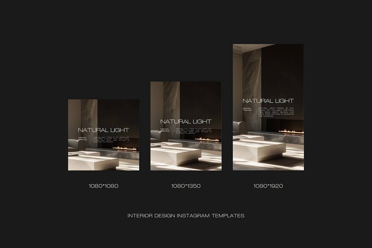 Interior Design Instagram Bundle III, a Social Media Template by Instprofi | Studio Estimo (Photo 25 of 49)