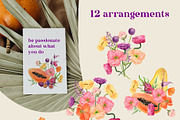 PASSION Flowers & Tropic Fruit, an Illustration by Catch the Dream Art (Thumbnail 2 of 16)