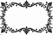 Vintage Frame Laser Cut Files, an Illustration by hafijul (Thumbnail 3 of 9)