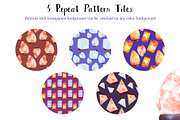 Watercolor Salt Lamp Collection, a Food Illustration by Maria Zebroff (Thumbnail 4 of 7)