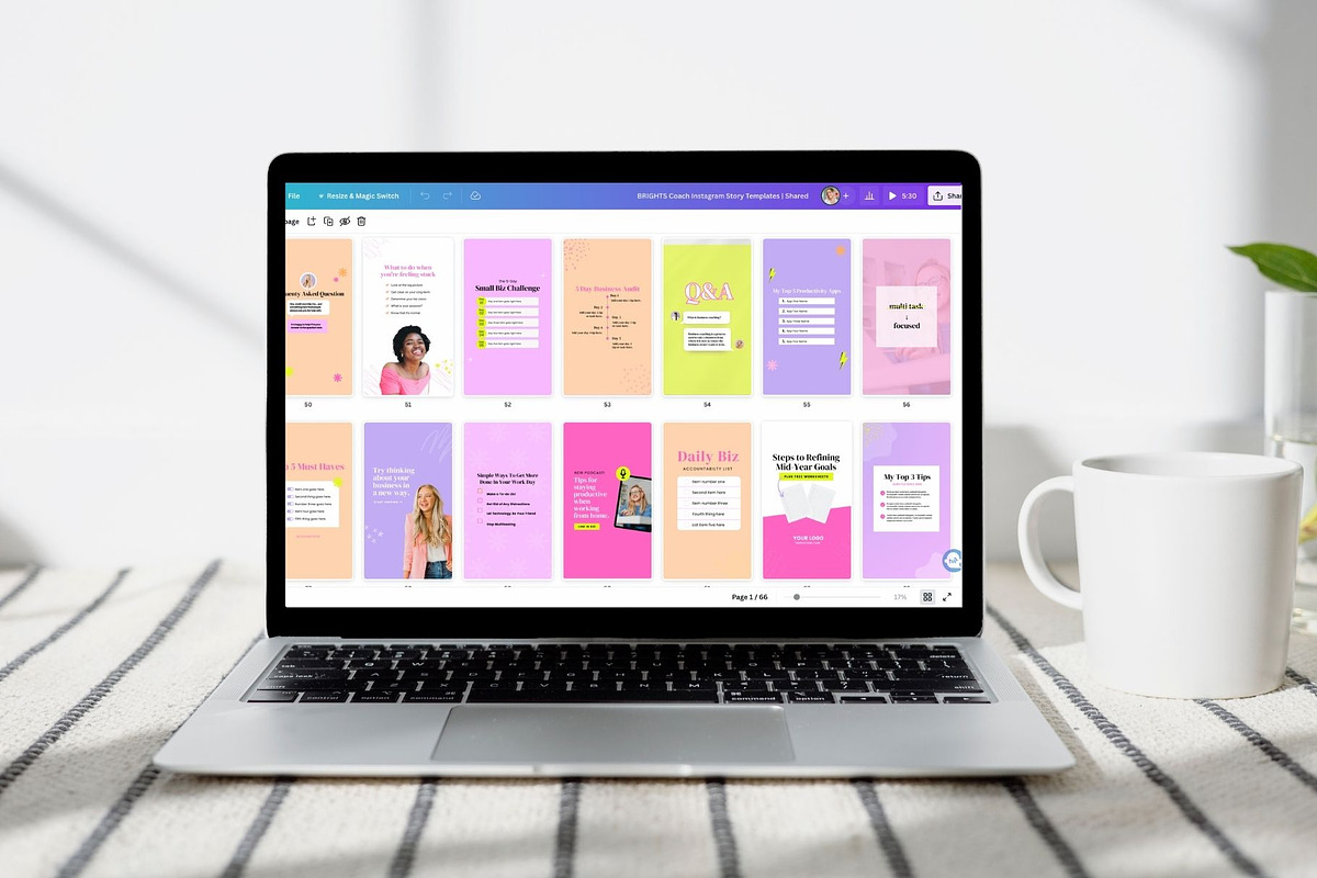 Coach Instagram Templates | Bright, a Social Media Template by Ciera Design Templates (Photo 9 of 10)