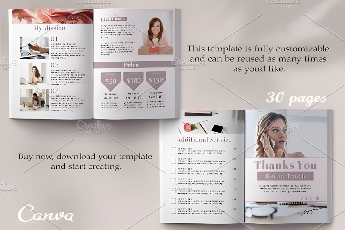 Lead Magnet Canva Template Bundle, a Social Media Template by Ink Gallery (Photo 9 of 9)