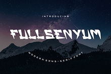 Full senyum font