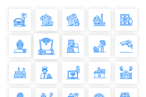 Hotel Service Icons