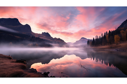 cliff hanging valley landscape ai, a Background Photo by pikepicture