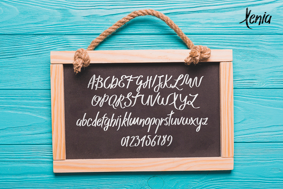 Xenia Family Typeface preview 5