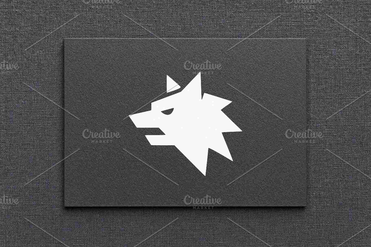 Aggressive Wolf Silhouette, an Animal Illustration by Vectorium Studio (Photo 4 of 4)