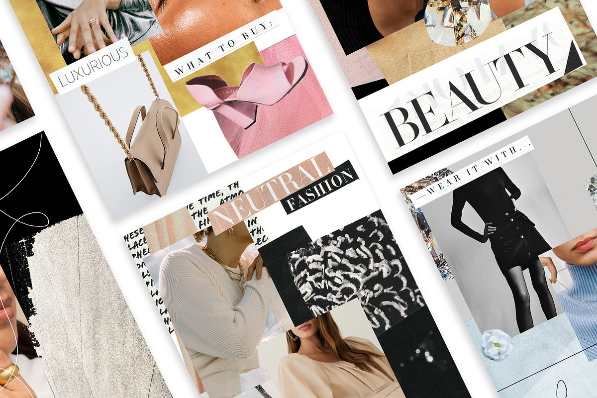 Fashion Collage Creator 5, a Graphic by Duet Atelier (Photo 3 of 5)