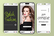 Fashion Social Media Story Design, a Social Media Template by MightyDesign (Thumbnail 2 of 6)