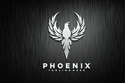 Phoenix Logo, a Branding & Logo Template by VectorCrow (Thumbnail 1 of 2)