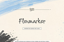 Flowmarker Hand Drawn Marker Font