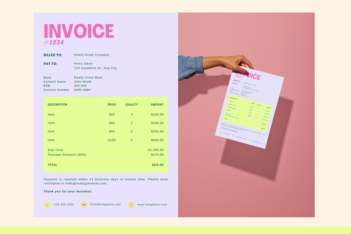 Bold Canva Branding Kit, a Branding & Logo Template by HellYeahDesigns (Photo 10 of 11)