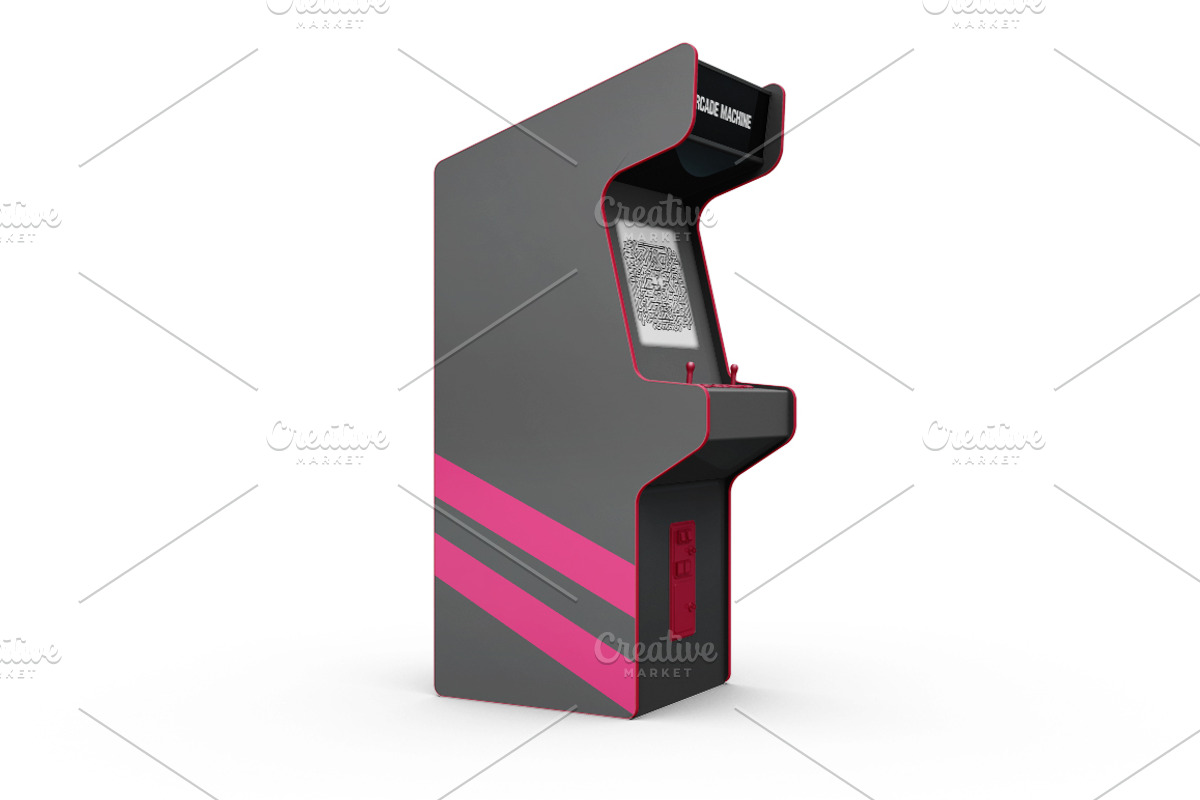 Arcade Game Machine Mockup, a Product Mockup by PixelMockup (Photo 11 of 17)