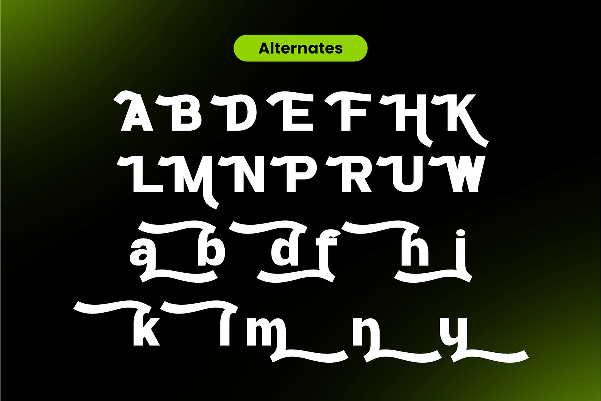 Walkaway - Sans Serif Display Font, a Sans Serif Font by Rishsketch (Photo 14 of 16)