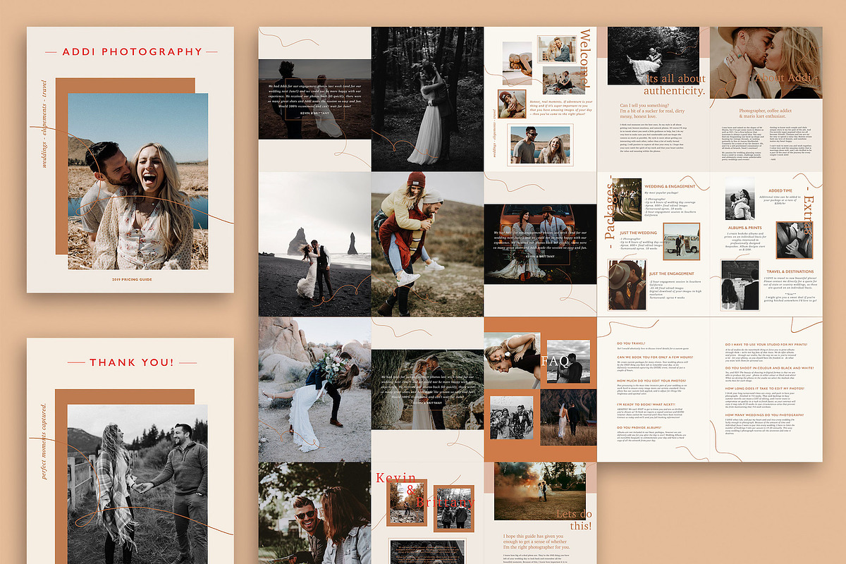 Wedding Photographer Magazine, a Magazine Template by Signature Edits (Photo 1 of 10)