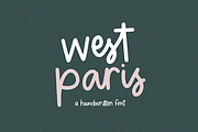 West Paris | Handwritten Font, a Script Font by KA Designs (Thumbnail 1 of 8)