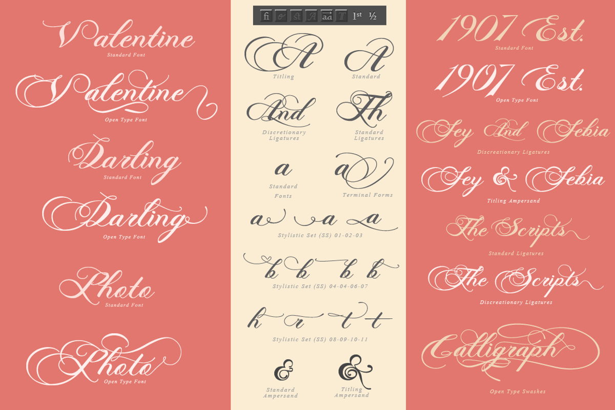 Photograph - Script Wedding Font, a Script Font by FHFont (Photo 3 of 10)
