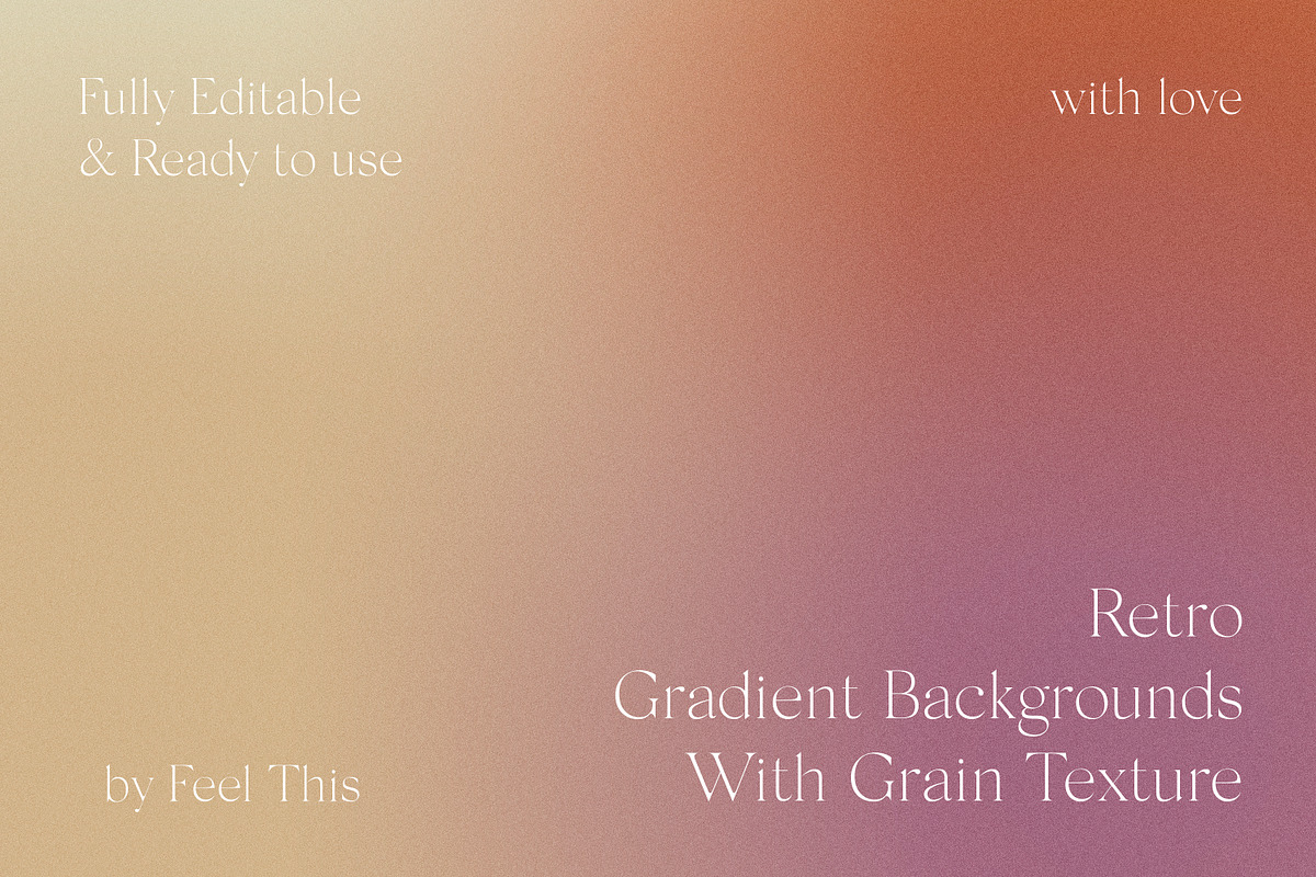 Retro Vintage Gradient Textures PS, an Object Graphic by Feel This (Photo 14 of 19)