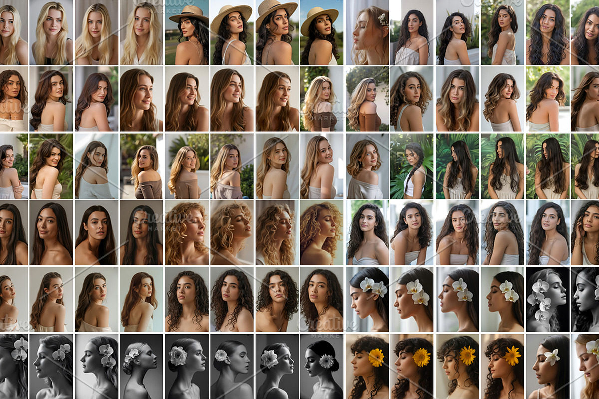 200+ Summer Hair & Lifestyle, a Beauty & Fashion Photo by gstudiovect21 (Photo 2 of 3)