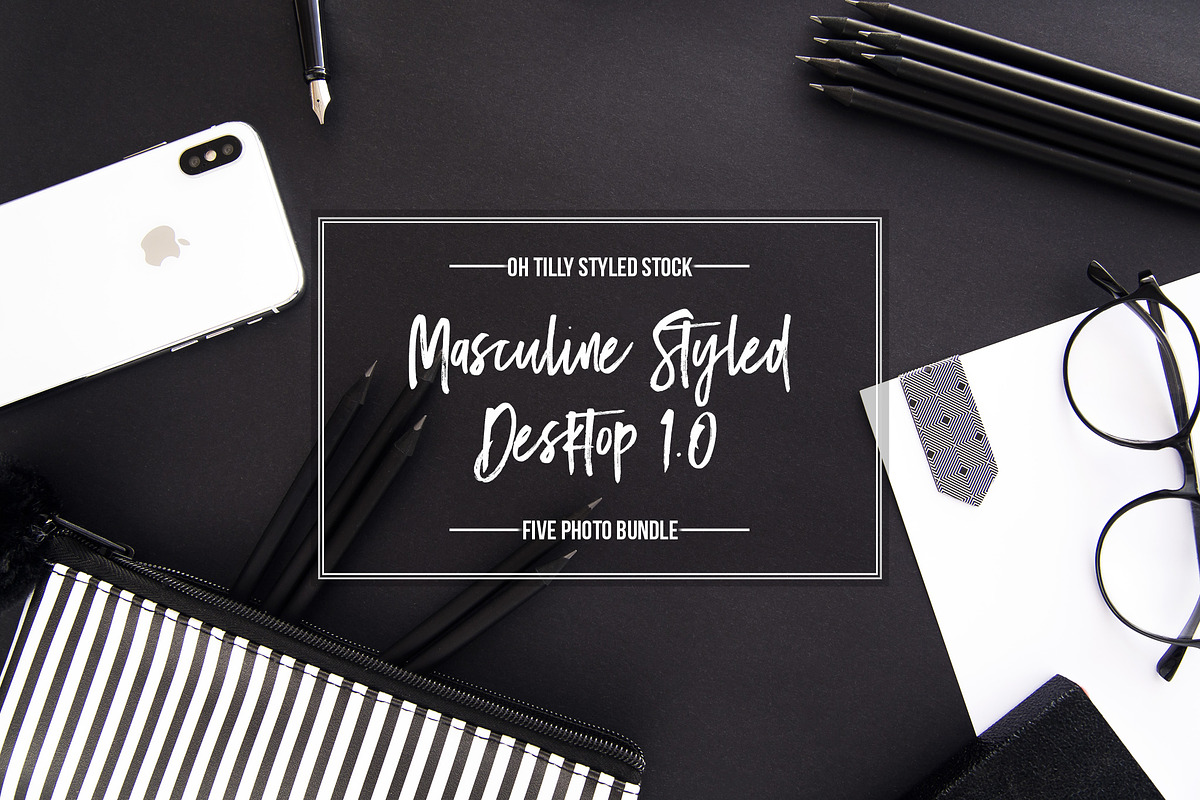 Masculine Desktop Photo Bundle S1, a Business Photo by OhTilly (Photo 1 of 5)