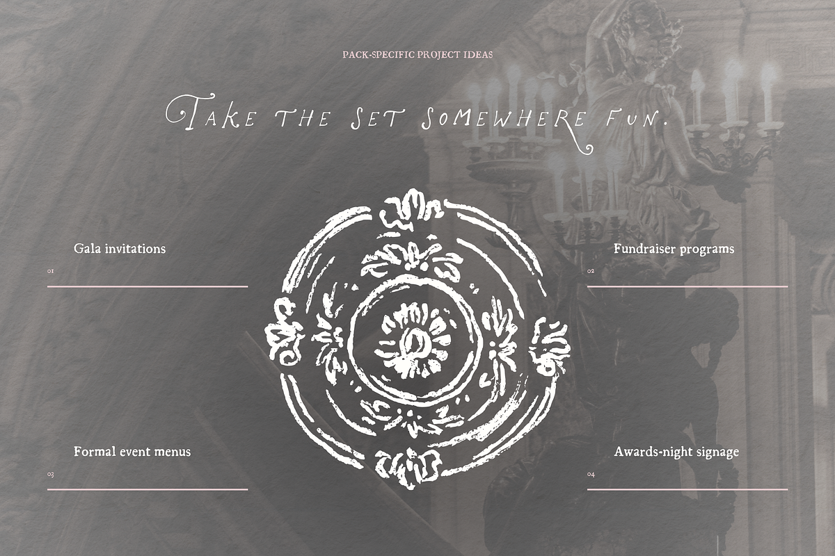 Black Tie Clipart Bundle, Gala Set, an Object Illustration by The October Creative (Photo 11 of 13)