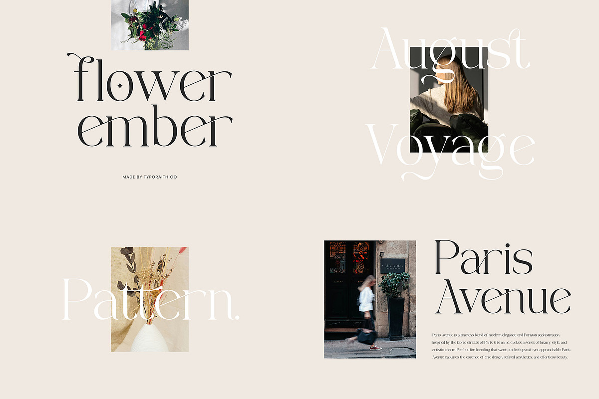 Modern Serif & Script Font Bundle, a Serif Font by Typoraith Co (Photo 9 of 13)