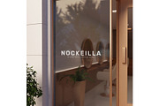 Window glass storefront logo mockup, a Product Mockup by Mockthethics. (Thumbnail 11 of 13)