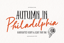 Autumn in Philadelphia Font Duo
