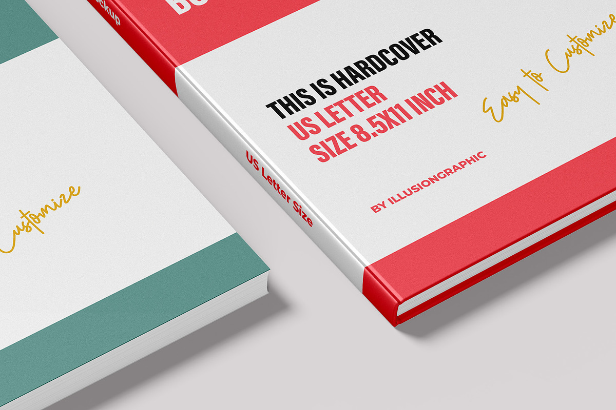 Hardcover and Softcover Books Mockup, a Books & Magazine Mockup by Illusiongraphic (Photo 19 of 22)