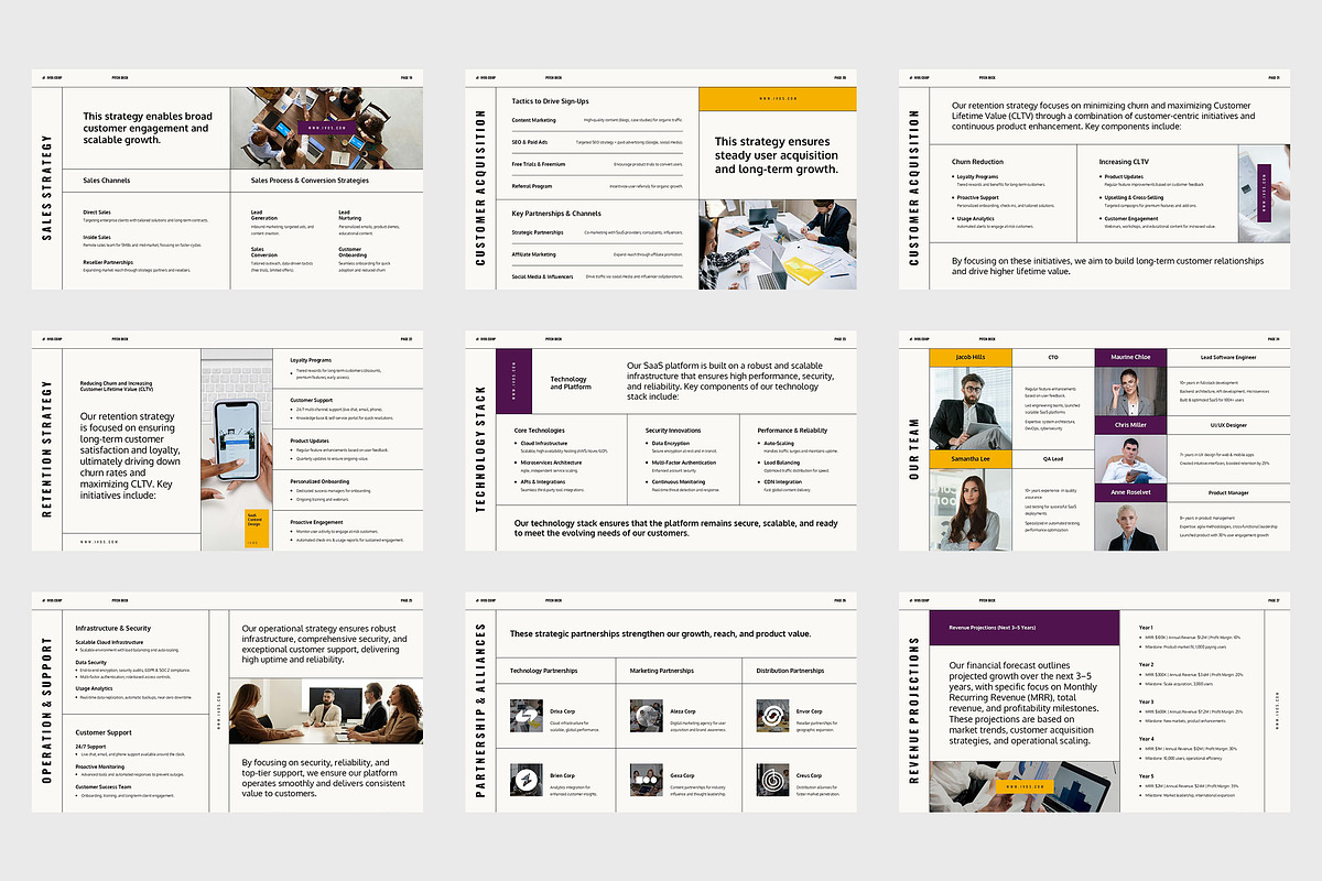 Ivos : SaaS Startup Google Slides, a Presentation Template by Punkl Camp (Photo 4 of 11)