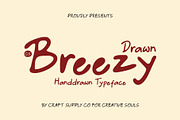 CS Breezy Drawn, a Handwritten Font by Craft Supply Co. (Thumbnail 1 of 8)