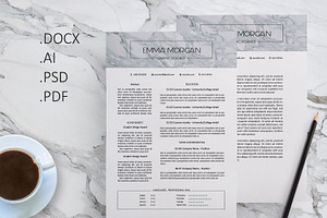 Marble CV / Resume Template / M