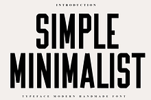 SImple MInImalIst