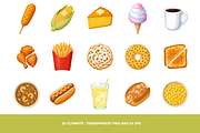 50 Gouache American Food Clipart, a Food Illustration by Luxe (Thumbnail 3 of 4)