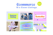 Etsy Shop Branding Canva Templates, a Landing Page Template by Hell Yeah Designs (Thumbnail 7 of 7)