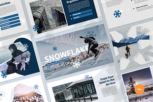 Winter Theme Google Slides Template, a Presentation Template by Flat Icons