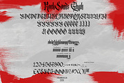 RockSands Typeface, a Blackletter Font by inumocca_type (Thumbnail 5 of 9)