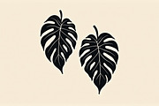 Leaf Earring Silhouette Bundle, an Object Graphic by Creativeshirt (Thumbnail 13 of 16)