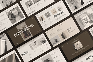 Brand Onboarding Presentation Design