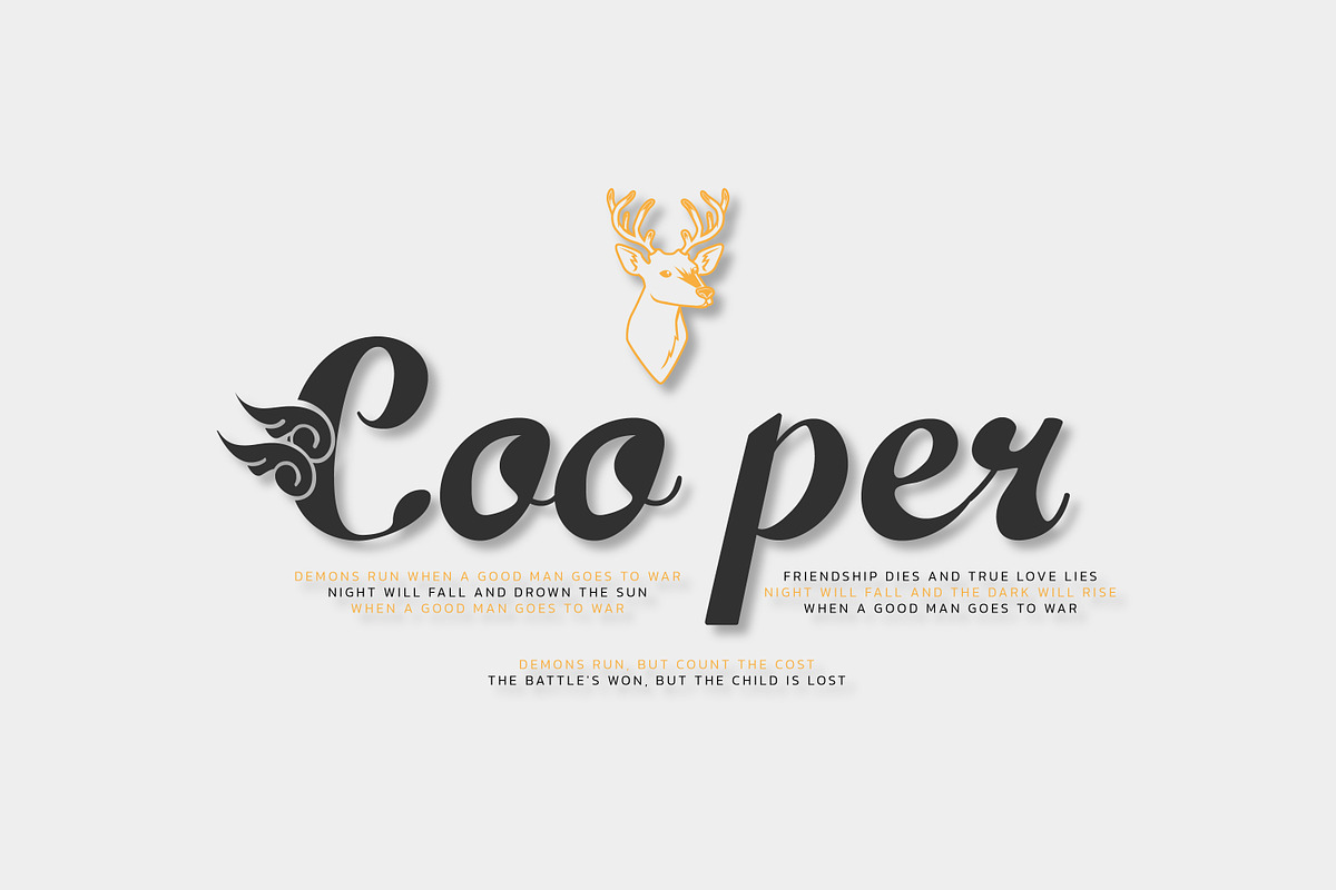 Antusias Script Font, a Script Font by infernostudio3 (Photo 6 of 10)